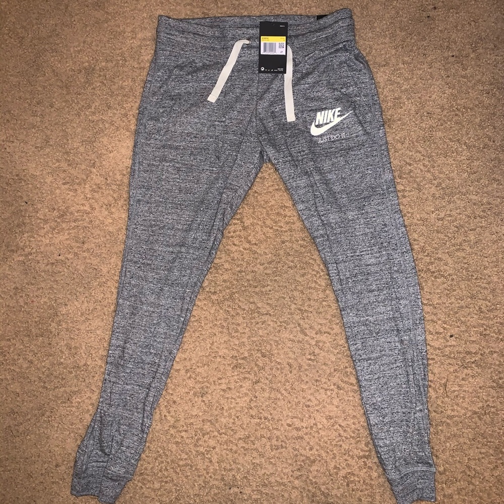 Gray & Black Nike Sweats